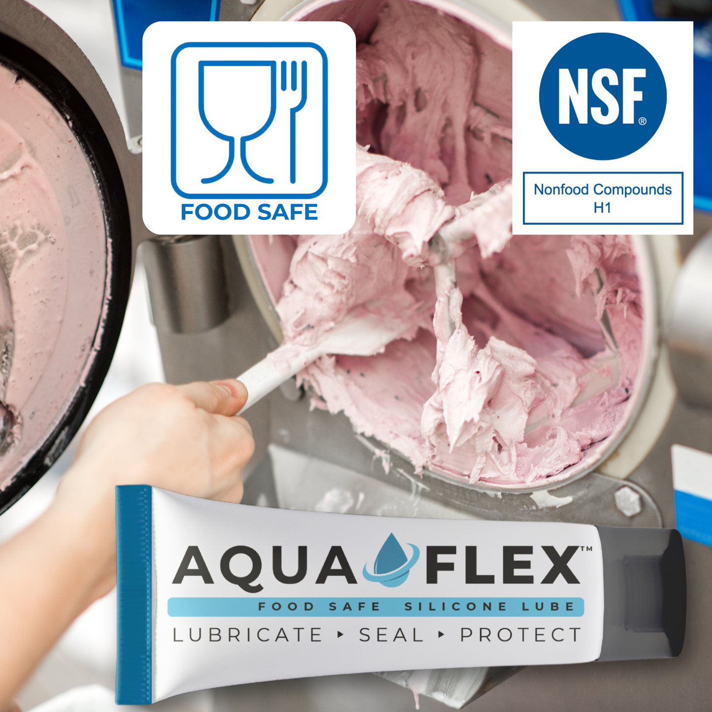 AQUA FLEX | Food Grade Silicone Lubricant | 50g