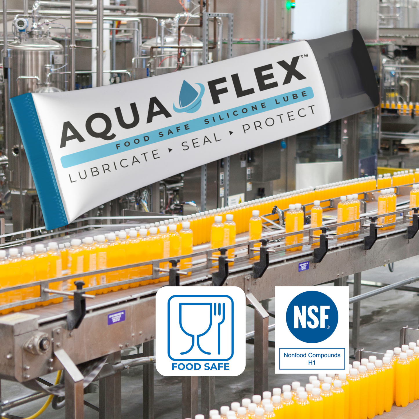 AQUA FLEX | Food Grade Silicone Lubricant | 50g