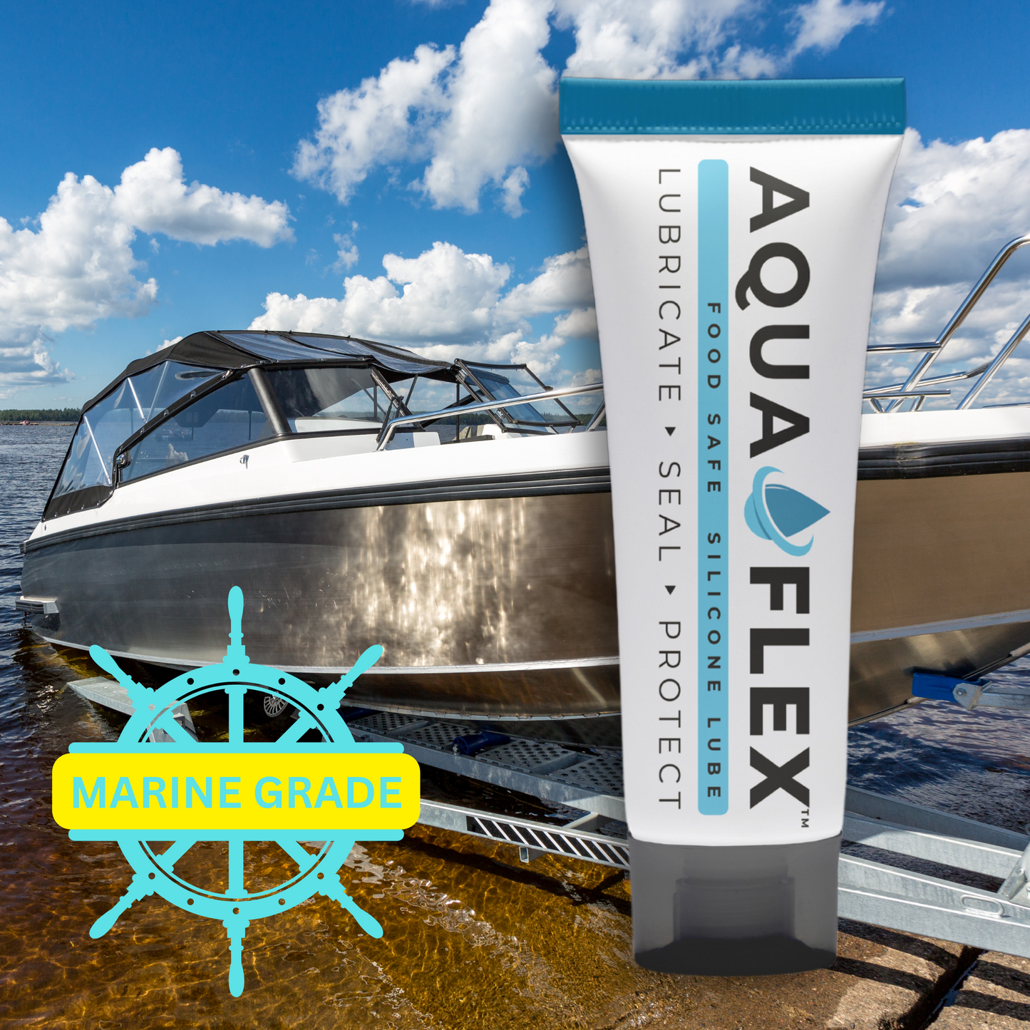 AQUA FLEX | Food Grade Silicone Lubricant | 50g