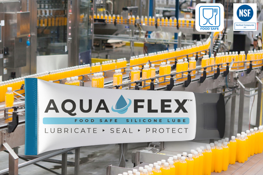 AQUA FLEX: The Essential Food-Grade Silicone Lubricant for Food & Beverage Plants