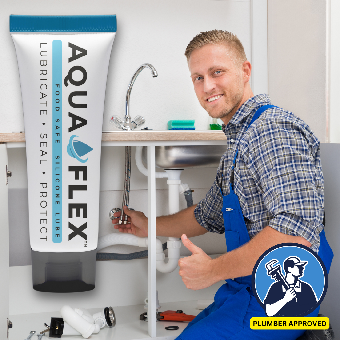 AQUA FLEX | Food Grade Silicone Lubricant | 50g